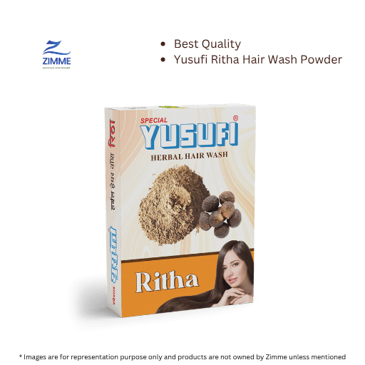 Yusufi Ritha Hair Wash Powder - 100 g