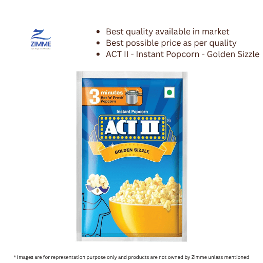 ACT II Instant Popcorn - Golden Sizzle - 35 g