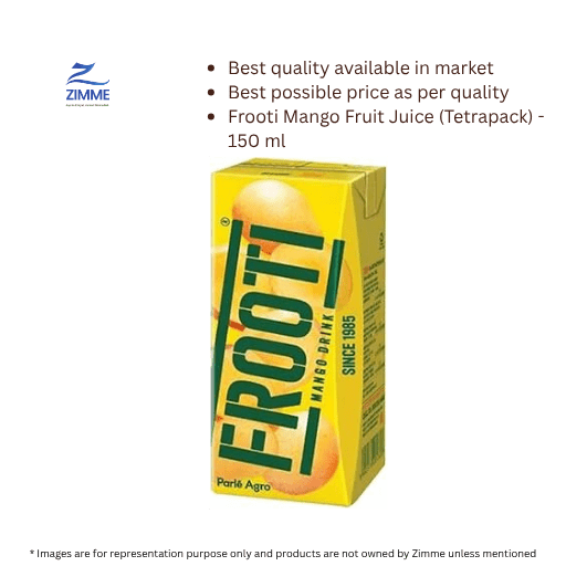 Frooti Mango Fruit Juice (Tetrapack) - 150 ml