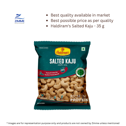 Haldiram's Salted Kaju - 35 g