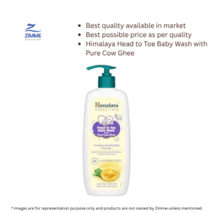 Himalaya Head to Toe Baby Wash with Pure Cow Ghee