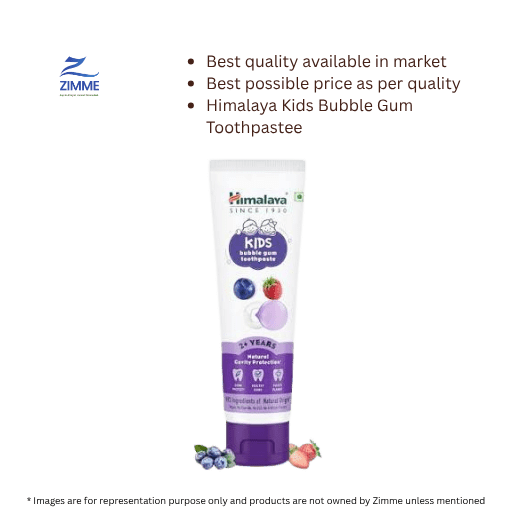 Himalaya Kids Bubble Gum Toothpaste