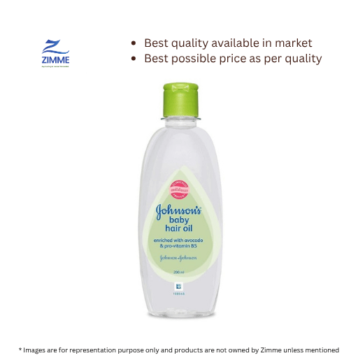 Johnson's Baby Hair Oil - Avacado & Pro-Vitamin B's - 200 ml