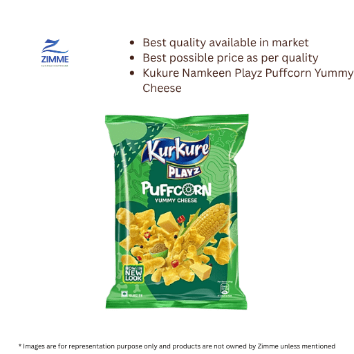 Kukure Namkeen Playz Puffcorn Yummy Cheese