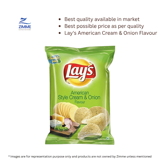 Lay's American Cream & Onion Flavour