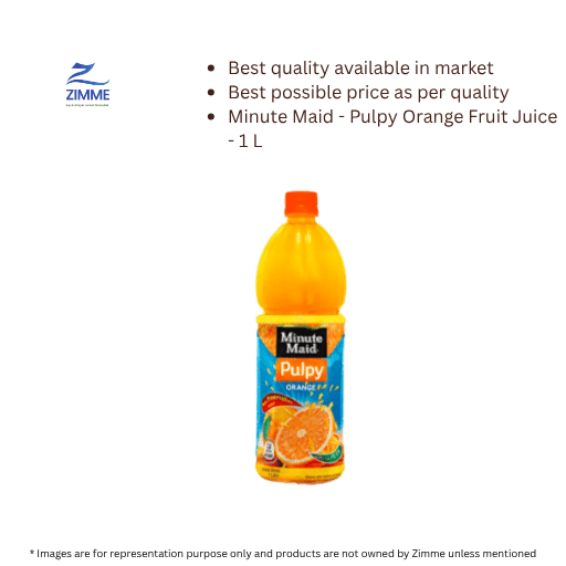 Minute Maid - Pulpy Orange Fruit Juice - 1 L