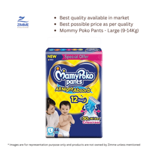 Mommy Poko Pants – Large (9-14Kg) – 44 Pieces
