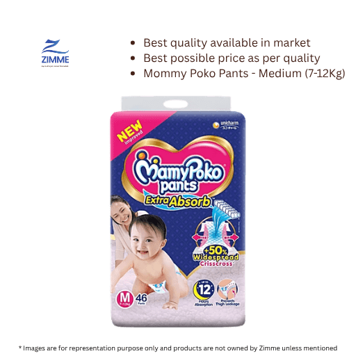 Mommy Poko Pants - Medium (7-12Kg) - 70 Pieces