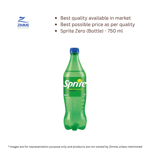Sprite Zero (Bottle) - 750 ml