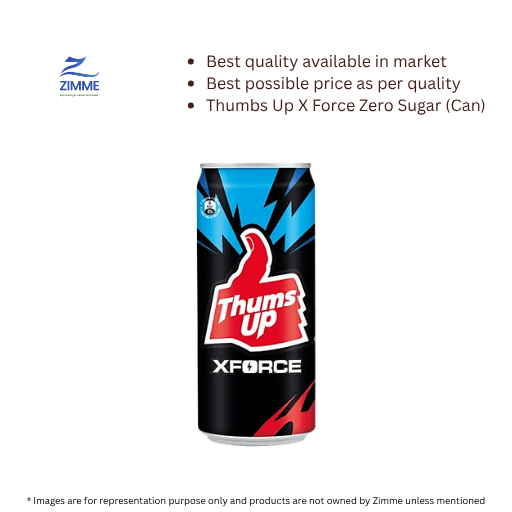 Thumbs Up X Force Zero Sugar (Can) - 300 ml