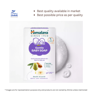 Himalaya Gentle Baby Soap (100% Almond & Olive Oil) – 300 g