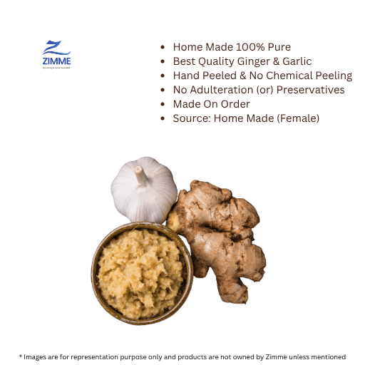 Ginger Garlic Paste (Home Made)