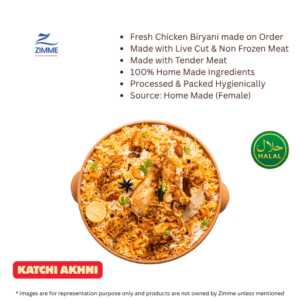 Hyderabadi Chicken Dum Biryani (Home Made)