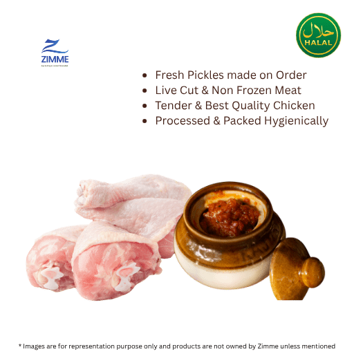 Chicken Pickle - Boneless (Home Made)