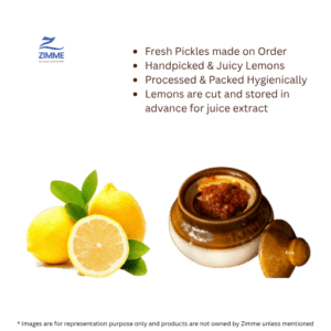 Lemon / Nimbu Pickle (Home Made)