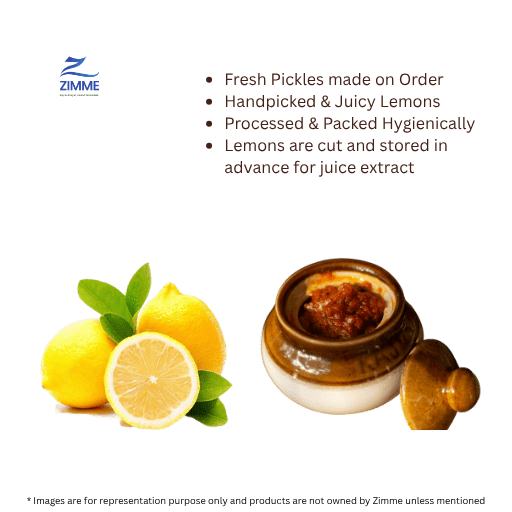 Lemon / Nimbu Pickle (Home Made)