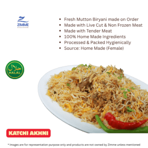 Hyderabadi Mutton Dum Biryani (Home Made)