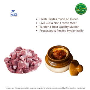 Mutton Pickle – Boneless (Home Made)