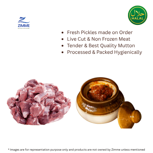 Mutton Pickle - Boneless (Home Made)