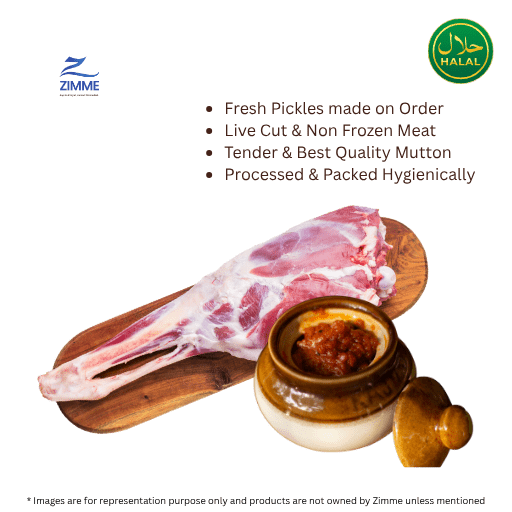 Mutton Pickle - with Bones (Home Made)