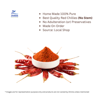 Red Chilly / Lal Mirchi Powder (Home Made)