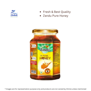 Zandu Pure Honey, 100% Purity, No Added Sugar