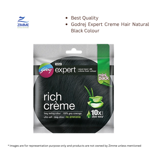 Godrej Expert Creme Hair Natural Black Colour