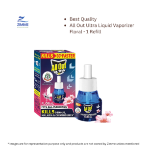 All Out Ultra Liquid Vaporizer Floral – 1 Refill