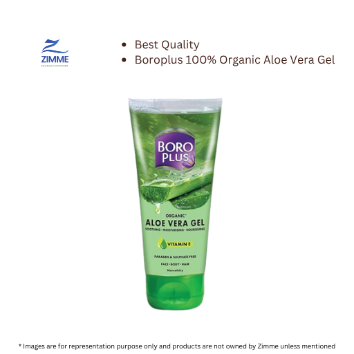 Boroplus 100% Organic Aloe Vera Gel - 150 ml