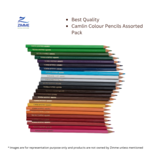 Camlin Colour Pencils Assorted Pack – 24 Shades