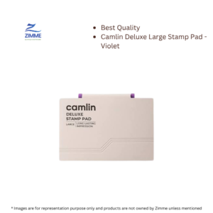Camlin Deluxe Large Stamp Pad – Violet