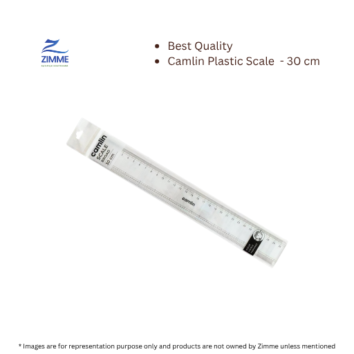 Camlin Plastic Scale - 30 cm