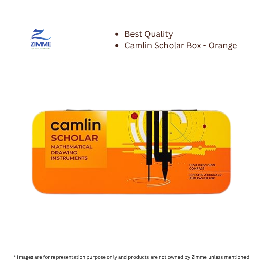 Camlin Scholar Box - Orange