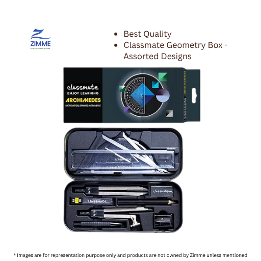 Classmate Geometry Box - Assorted Designs