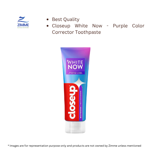 Closeup White Now - Purple Color Corrector Toothpaste