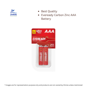 Eveready Carbon Zinc AAA Battery – Pack of 2