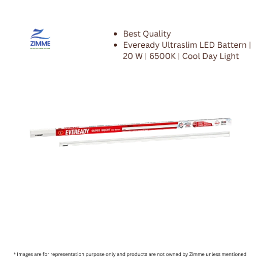 Eveready Ultraslim LED Battern | 20 W | 6500K | Cool Day Light