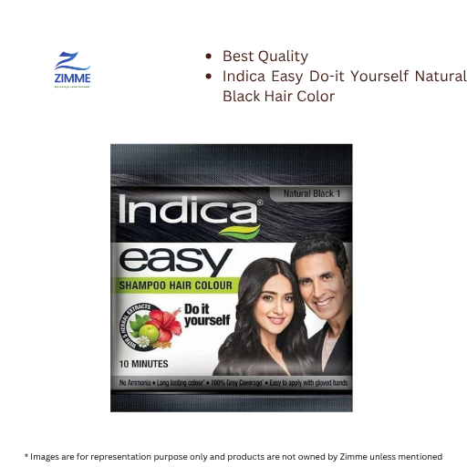 Indica Easy Do-it Yourself Natural Black Hair Color