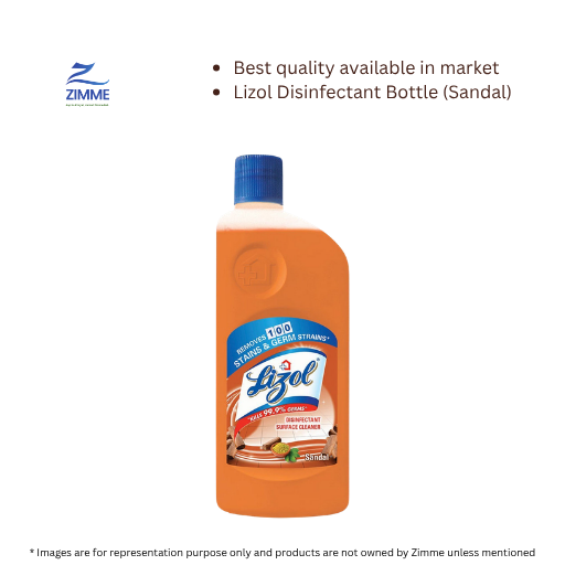 Lizol Disinfectant Bottle (Sandal) - 500 ml