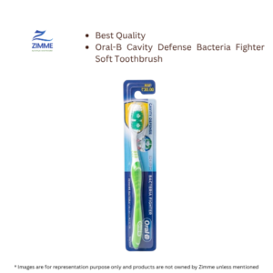 Oral-B Cavity Defense Bacteria Fighter Soft Toothbrush