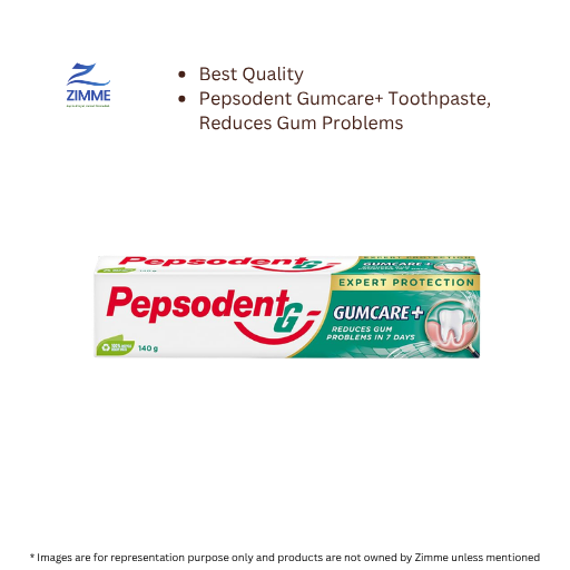 Pepsodent Gumcare+ Toothpaste, Reduces Gum Problems