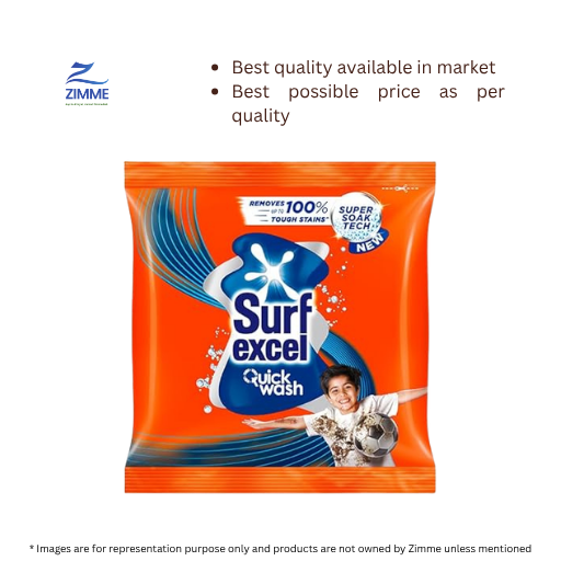 Surf Excel Quick Wash Detergent Powder - 500 g