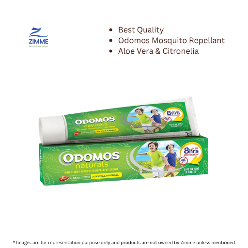 Odomos Mosquito Repellant (Aloe Vera & Citronelia) - 50 g