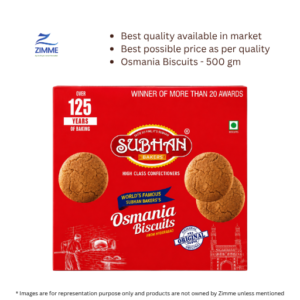 Osmania Biscuits – Subhan Bakery