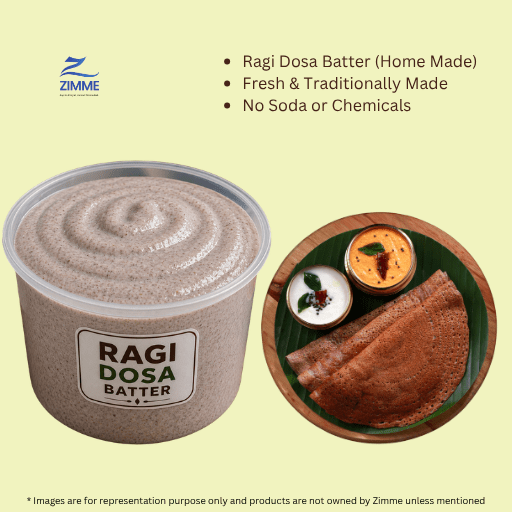 Ragi Dosa Batter (Home Made)