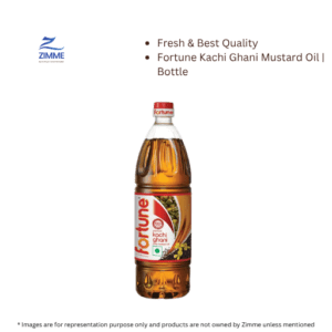 Fortune Kachi Ghani Mustard Oil | Bottle