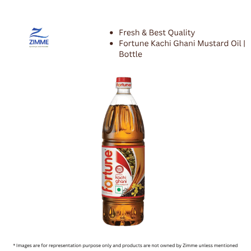 Fortune Kachi Ghani Mustard Oil | Bottle