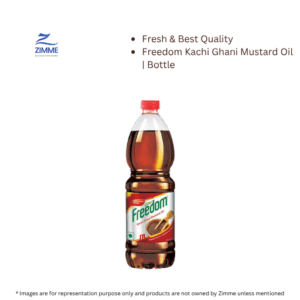 Freedom Kachi Ghani Mustard Oil | Bottle