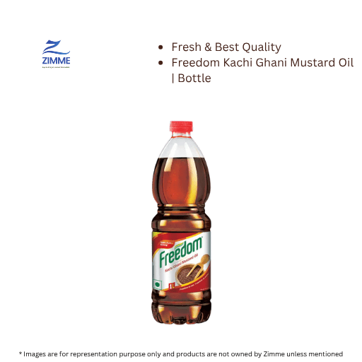 Freedom Kachi Ghani Mustard Oil | Bottle