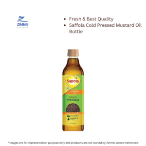 Saffola Cold Pressed Mustard Oil | Bottle